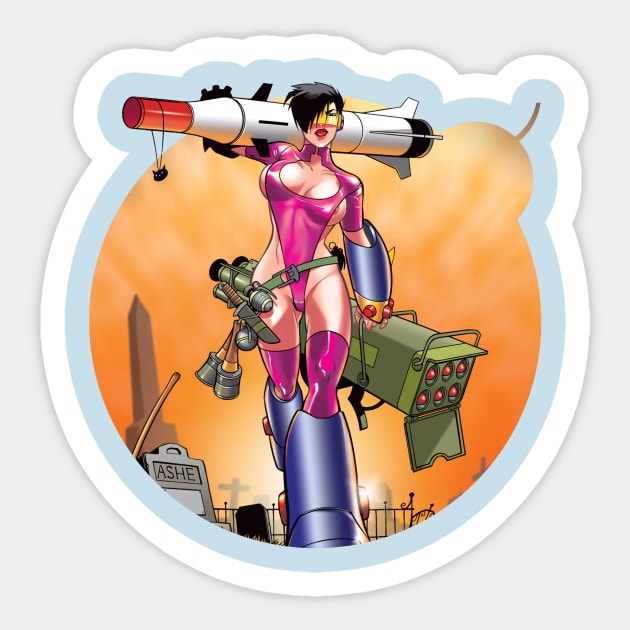 Bomb Queen 6 Sticker by Sentry616